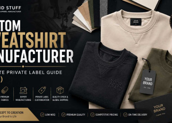 Custom Sweatshirt Manufacturer | Private Label Guide 2026