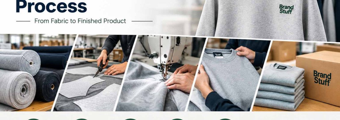 Step-by-Step Sweatshirt Production Process Step-by-Step Sweatshirt Production Process