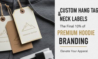 Custom Hang Tags & Neck Labels: The Final 10% of Premium Hoodie Branding