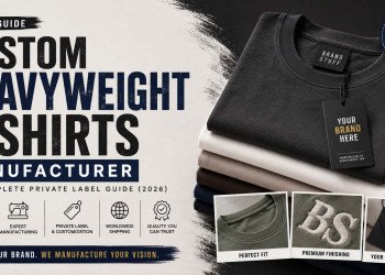 Custom Heavyweight T-Shirts Manufacturer: The Complete Private Label Guide (2026)