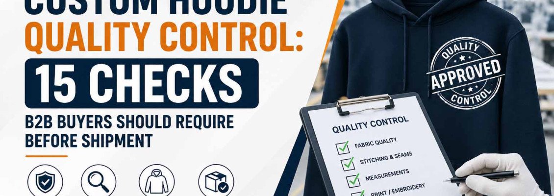 Custom Hoodie Quality Control: 15 Checks B2B Buyers Should Require Before Shipment Custom Hoodie Quality Control: 15 Checks B2B Buyers Should Require Before Shipment