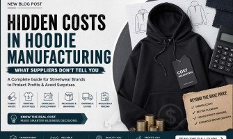 Hidden Costs in Hoodie Manufacturing (What Suppliers Don’t Tell You