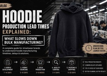 Hoodie Production Lead Times Explained: What Slows Down Bulk Manufacturing?