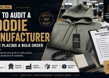 How to Audit a Hoodie Manufacturer Before Placing a Bulk Order (B2B Guide 2026)