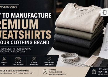 How to Manufacture Premium Sweatshirts for Your Clothing Brand