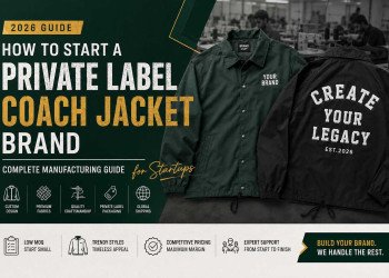 How to Start a Private Label Coach Jacket Brand: Complete Manufacturing Guide for Startups (2026)