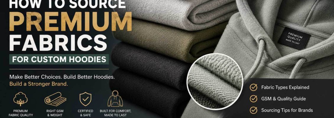 How to Source Premium Fabrics for Custom Hoodies: A Complete B2B Guide How to Source Premium Fabrics for Custom Hoodies: A Complete B2B Guide