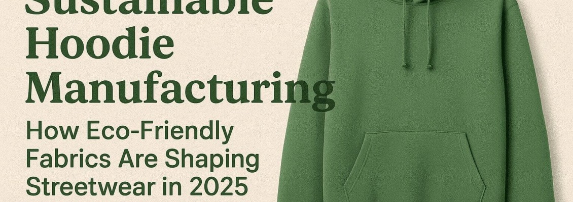Eco Hoodie Manufacturing 2025 | Organic & Recycled Fabrics for Streetwear