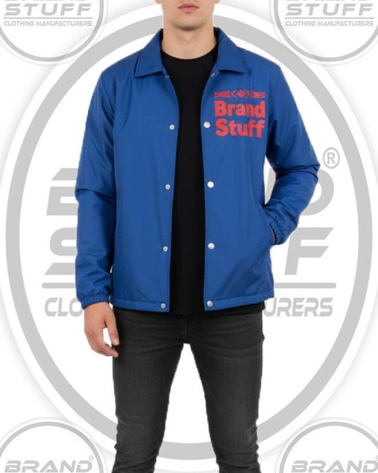 The Icon Series Classic Custom Nylon Coach Jacket Manufacturer