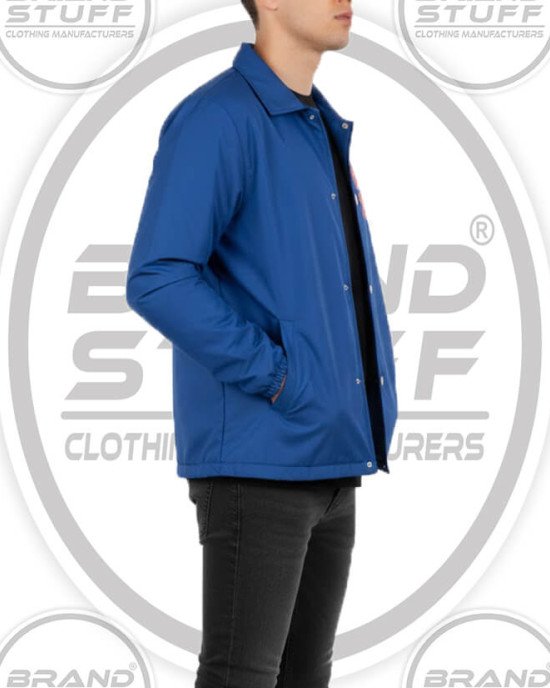 The Icon Series Classic Custom Nylon Coach Jacket Manufacturer