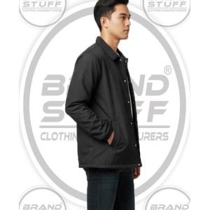 Classic Custom Nylon Coach Jackets for Streetwear & Sportswear
