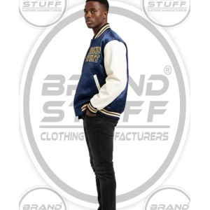 Premium Custom Satin Varsity Jacket - Classic Bomber Style