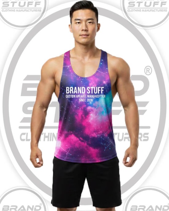 Private Label Performance Stringer Singlet Manufacturer
