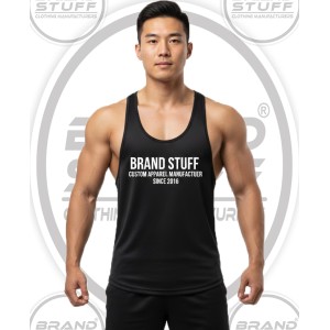 Custom Athletic Stringer Gym Singlet (Performance Mesh)