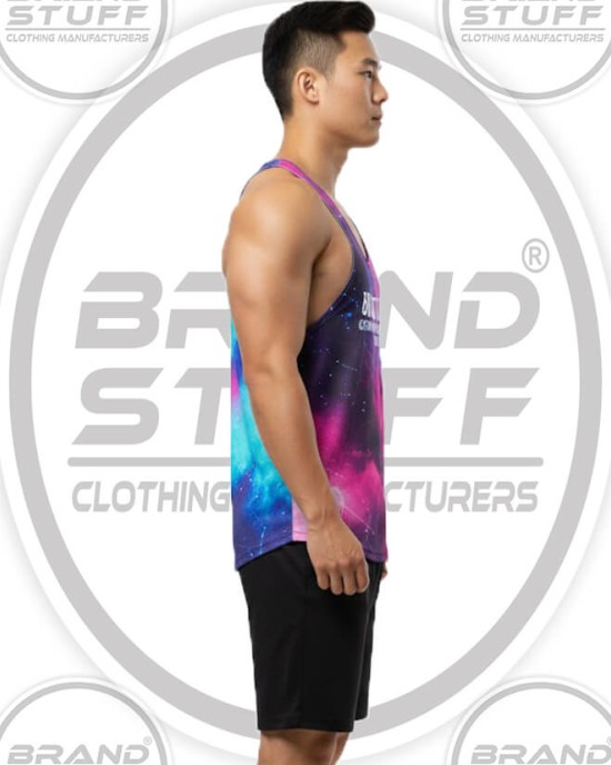 Private Label Performance Stringer Singlet Manufacturer