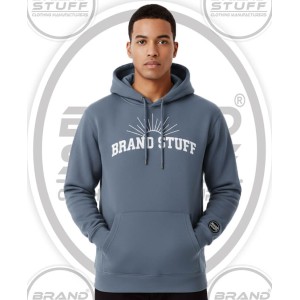 Custom Sunburst Logo Pullover Hoodie