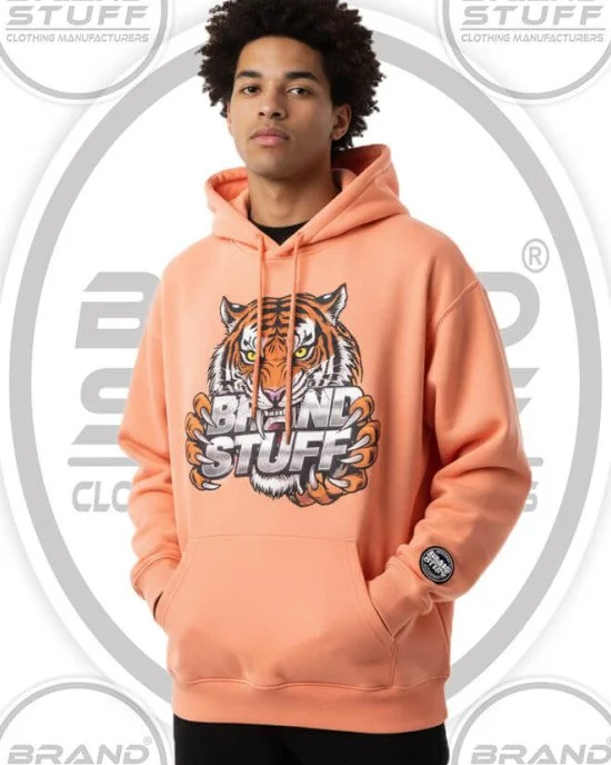 Custom Tiger Location Custom Tiger Logo Hoodie Manufacturer | Private Label