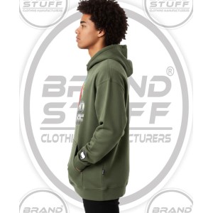 Custom Parrot Logo Pullover Hoodie