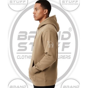 Custom Minimalist Logo Pullover Hoodie