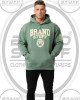 Custom Sage Green Oversized Hoodie | Lion Graphic Streetwear Custom Sage Green Oversized Hoodie | Lion Graphic Streetwear