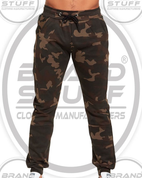 Unisex Camo Sweatpants Manufacturer for Streetwear Brands
