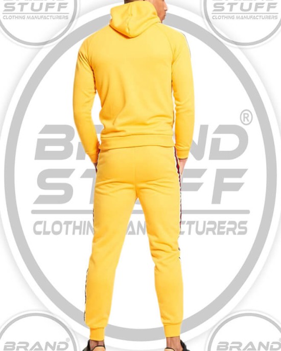 Polyester Fleece Tracksuit Manufacturer for Athletic Brands