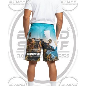 Private Label Sublimation Streetwear Mesh Shorts – Premium B2B