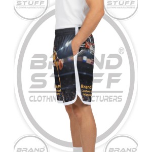 Wholesale Men's Full Sublimation Basketball Shorts Manufacturer