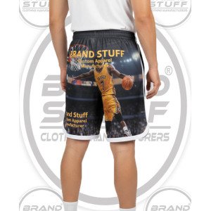 Wholesale Men's Full Sublimation Basketball Shorts Manufacturer