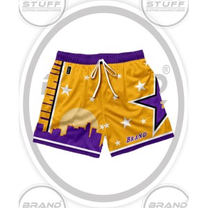 Custom Printed Mesh Shorts Manufacturer | Private Label & Bulk Orders