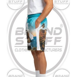 Private Label Sublimation Streetwear Mesh Shorts – Premium B2B