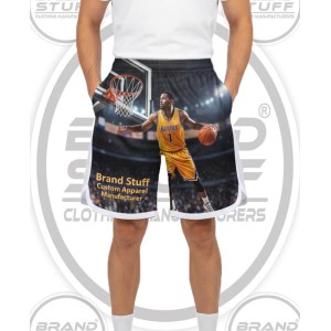 Wholesale Men's Full Sublimation Basketball Shorts Manufacturer