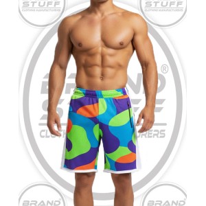 Wholesale Men's Sublimated Mesh Shorts Manufacturer Private Label