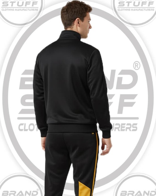 Custom 90s Color Block Retro Track Jacket - Private Label Wholesale