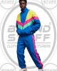 Custom 80s Neon Color-Block Tracksuit Custom 80s Neon Color-Block Tracksuit