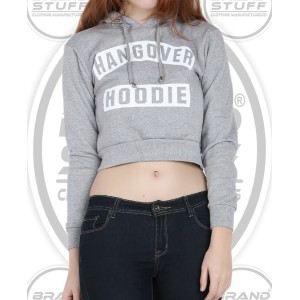Women’s Oversized Crop Hoodie Manufacturer – Private Label Supplier