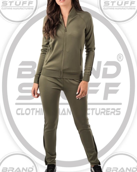 Women’s Polyester Tracksuit Manufacturer | Custom Streetwear & Fitness Sets